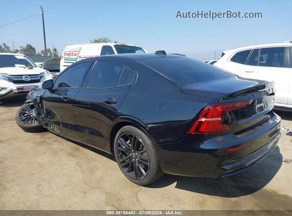 7JRH60FH9RG308062 2024 VOLVO S60 RECHARGE PLUG-IN HYBRID Черный Задняя левая четверть