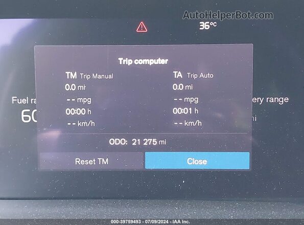 7JRH60FH9RG308062 2024 VOLVO S60 RECHARGE PLUG-IN HYBRID Черный Вид задних сидений