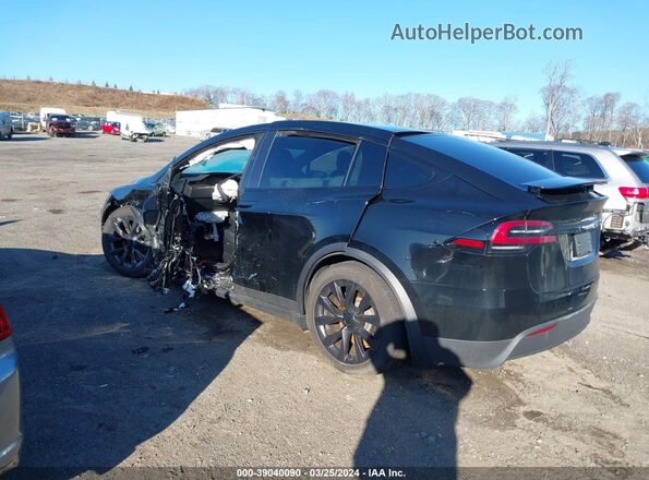 7SAXCDE57PF408446 2023 TESLA MODEL X Black Հետևի ձախ