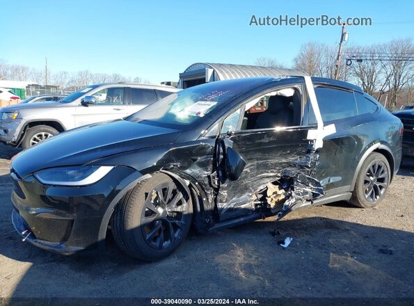 7SAXCDE57PF408446 2023 TESLA MODEL X Black Դիմացի տեսք