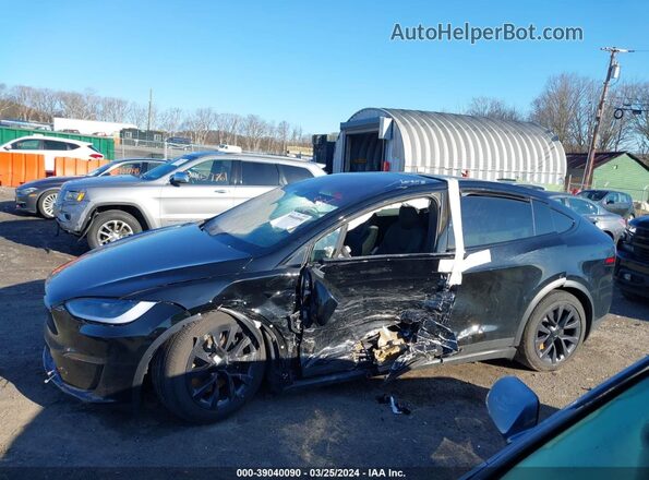 7SAXCDE57PF408446 2023 TESLA MODEL X Black Սալոնի 360 աստիճան տեսք