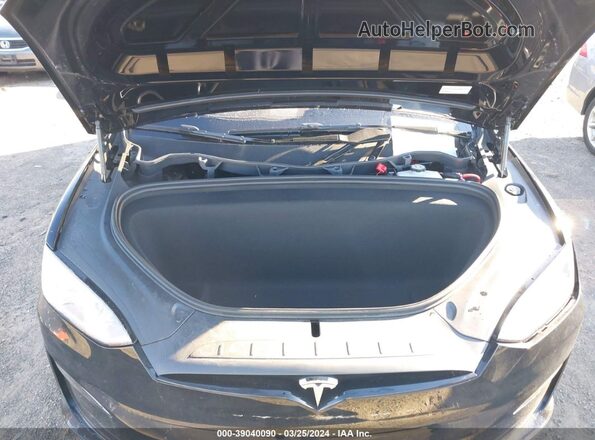7SAXCDE57PF408446 2023 TESLA MODEL X Black Հետևի տեսք