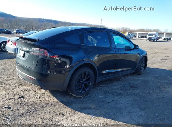 7SAXCDE57PF408446 2023 TESLA MODEL X Black Հետևի աջ