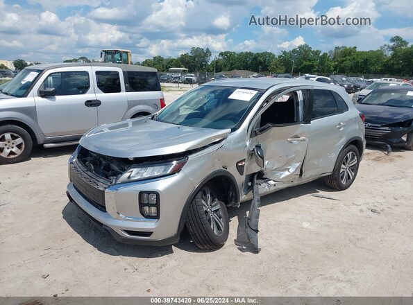 JA4AP3AU7LU020269 2020 MITSUBISHI OUTLANDER SPORT Silver Вид спереду