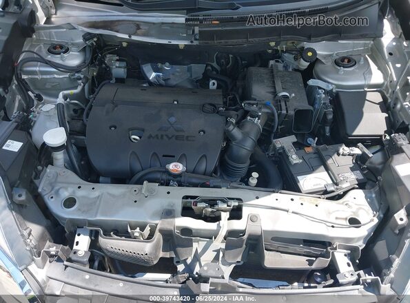 JA4AP3AU7LU020269 2020 MITSUBISHI OUTLANDER SPORT Silver Вид ззаду