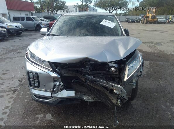 JA4AR3AU7LU019374 2020 MITSUBISHI OUTLANDER SPORT Silver Vista frontal