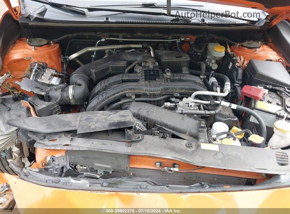 JF2GTAEC1LH219619 2020 SUBARU CROSSTREK Orange უკანა ხედი