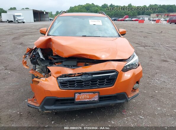JF2GTAEC1LH219619 2020 SUBARU CROSSTREK Orange წინა პანელის ხედი