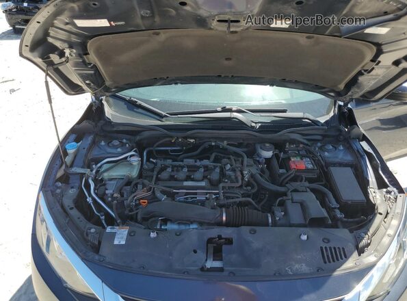 JHMFC1F39JX003057 2018 HONDA CIVIC Blue უკანა სალონის ხედი