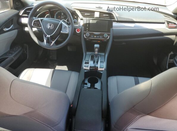 JHMFC1F39JX003057 2018 HONDA CIVIC Blue წინა პანელის ხედი
