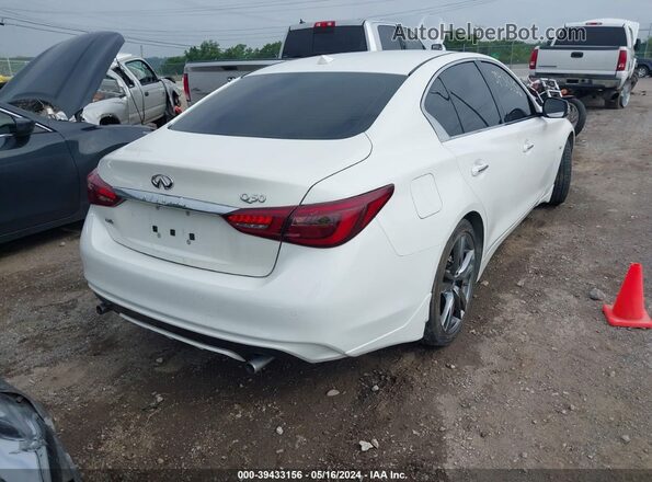 JN1EV7AP9KM540943 2019 INFINITI Q50 White Tył prawy