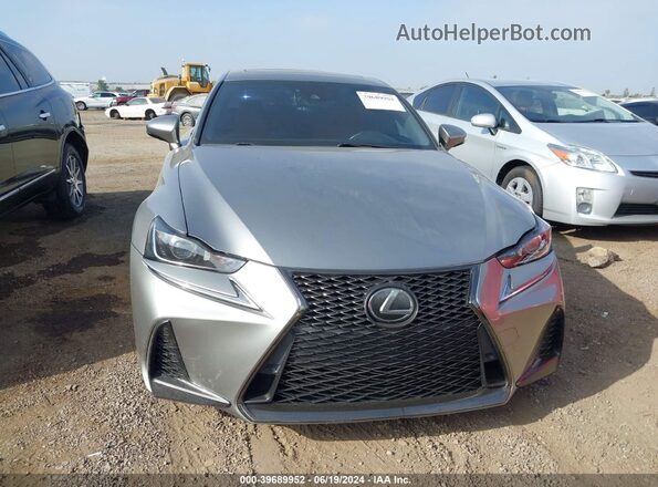 JTHBA1D28J5070212 2018 LEXUS IS 300 Silver Rear interior view