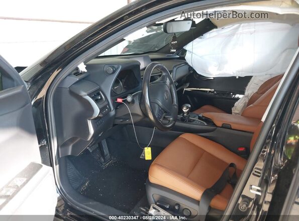 JTHU9JBH7K2014595 2019 LEXUS UX 250H Black Widok wnętrza z przodu