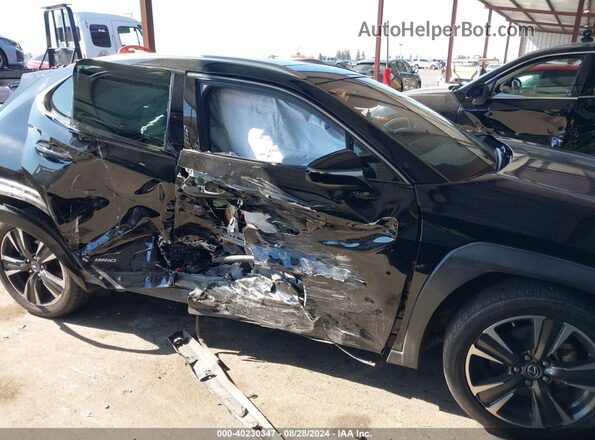 JTHU9JBH7K2014595 2019 LEXUS UX 250H Black Widok z przodu