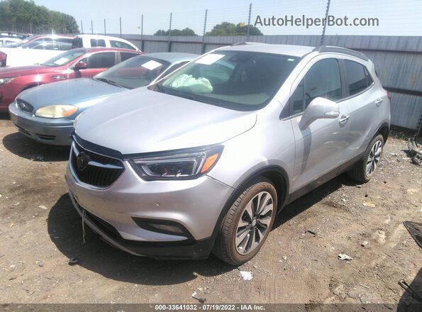 KL4CJCSM4KB855474 2019 BUICK ENCORE Silver Передня ліва чверть