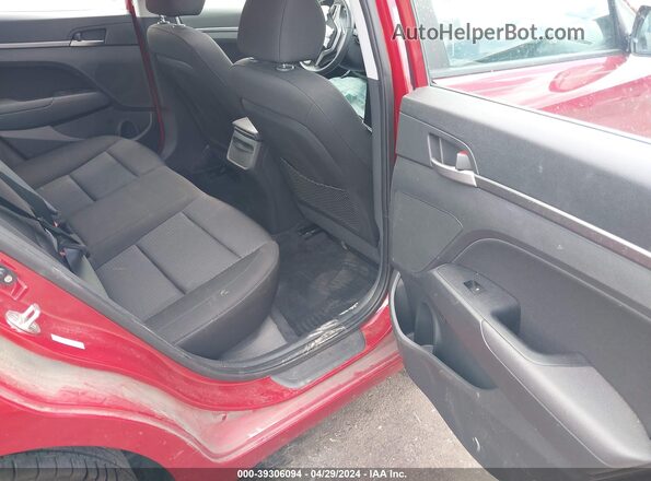 KMHD84LF5HU388215 2017 HYUNDAI ELANTRA Red Вид наклейки з VIN-кодом