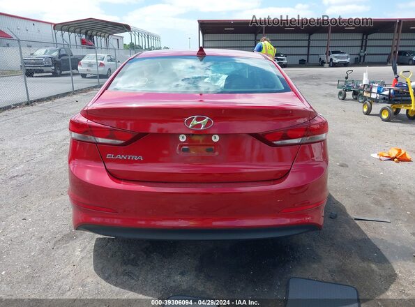 KMHD84LF5HU388215 2017 HYUNDAI ELANTRA Red 