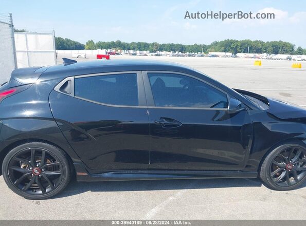 KMHTH6AB0LU021724 2020 HYUNDAI VELOSTER Black Вид задньої частини салону