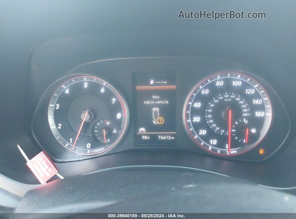 KMHTH6AB0LU021724 2020 HYUNDAI VELOSTER Black Вид задніх сидінь