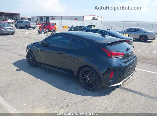 KMHTH6AB0LU021724 2020 HYUNDAI VELOSTER Black Задня ліва чверть