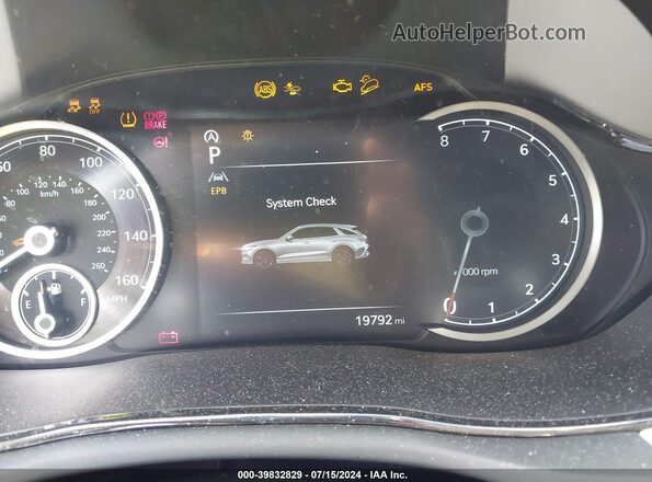 KMUMADTB2PU078752 2023 GENESIS GV70 Red უკანა სავარძლების ხედი