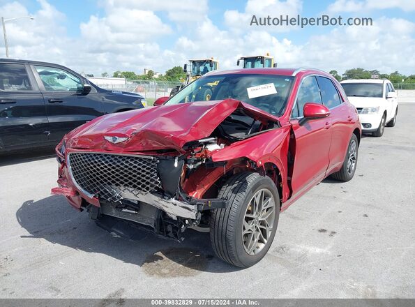 KMUMADTB2PU078752 2023 GENESIS GV70 Red 