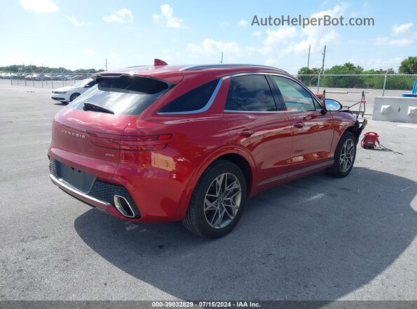 KMUMADTB2PU078752 2023 GENESIS GV70 Red უკანა მარჯვენა