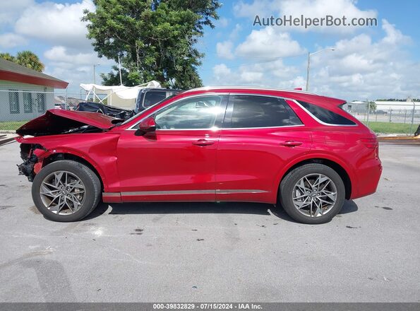 KMUMADTB2PU078752 2023 GENESIS GV70 Red სალონის 360-გრადუსიანი ხედი