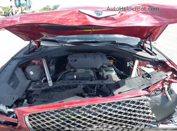 KMUMADTB2PU078752 2023 GENESIS GV70 Red უკანა ხედი