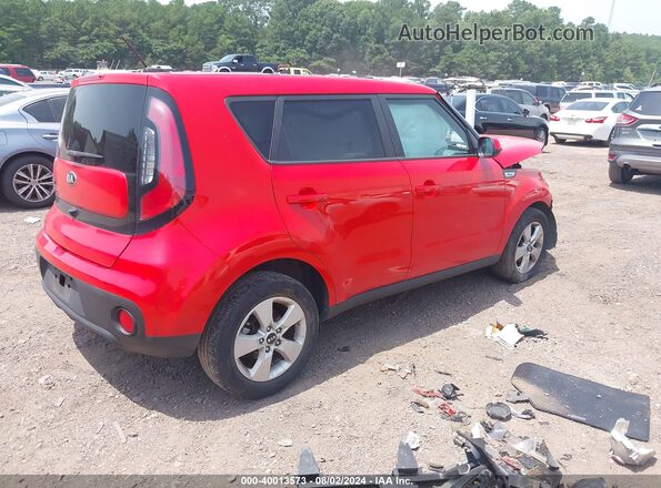 KNDJN2A23K7672081 2019 KIA SOUL Red Trasero derecho