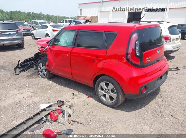 KNDJN2A23K7672081 2019 KIA SOUL Red Trasero izquierdo