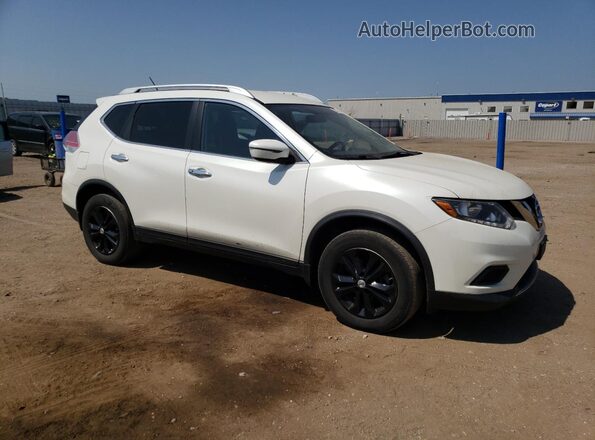 KNMAT2MV6GP593894 2016 NISSAN ROGUE White 