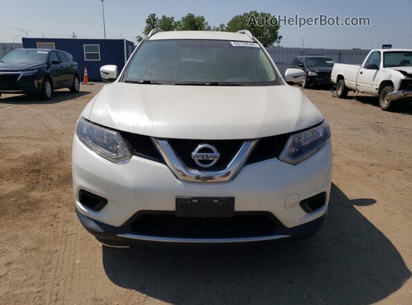 KNMAT2MV6GP593894 2016 NISSAN ROGUE White 