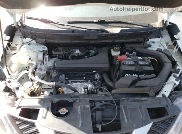 KNMAT2MV6GP593894 2016 NISSAN ROGUE White 