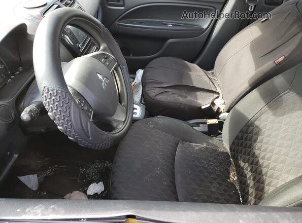 ML32AUHJ5MH002332 2021 MITSUBISHI MIRAGE Yellow Front interior view