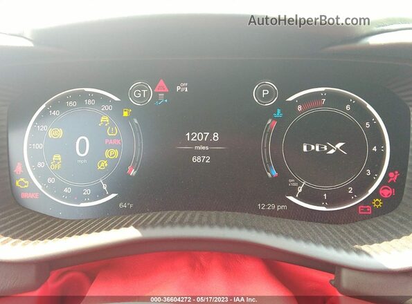 SCFVUJAW0MTV03004 2021 ASTON MARTIN DBX Silver 