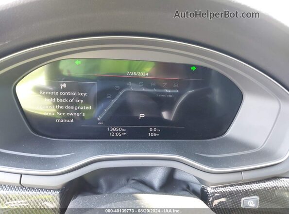 WAUC4CF52MA063149 2021 AUDI S5 Gray Հետևի նստատեղերի տեսք