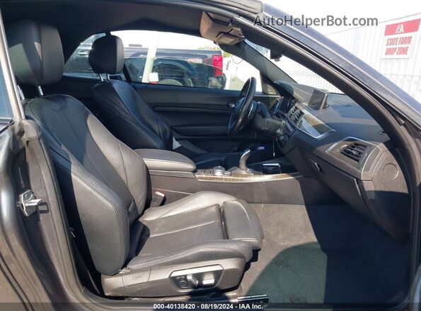 WBA2N1C55JVC28118 2018 BMW M2 Gray Вид салону спереду