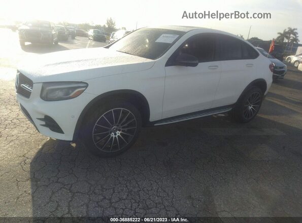WDC0J4KB1KF543225 2019 MERCEDES-BENZ GLC 300 COUPE White Przód lewy