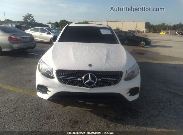 WDC0J4KB1KF543225 2019 MERCEDES-BENZ GLC 300 COUPE White Widok z przodu
