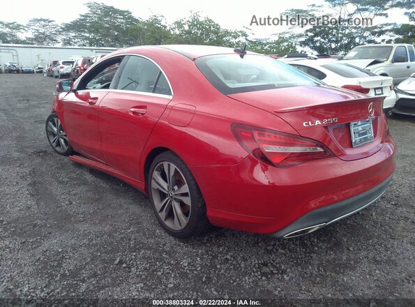 WDDSJ4EB9KN714079 2019 MERCEDES-BENZ CLA 250 Красный Задняя левая четверть