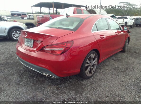 WDDSJ4EB9KN714079 2019 MERCEDES-BENZ CLA 250 Красный Задняя правая четверть