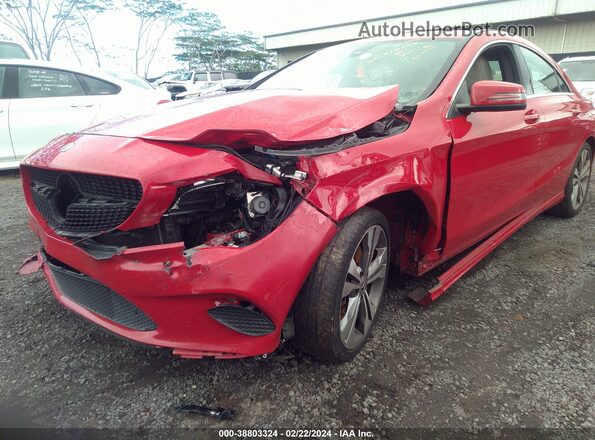 WDDSJ4EB9KN714079 2019 MERCEDES-BENZ CLA 250 Красный Вид спереди
