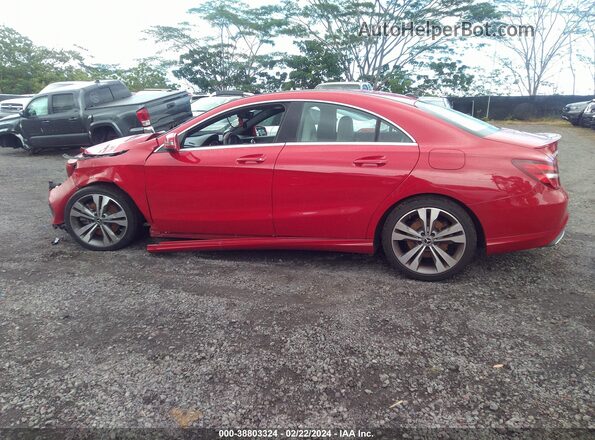 WDDSJ4EB9KN714079 2019 MERCEDES-BENZ CLA 250 Красный Вид задней части салона