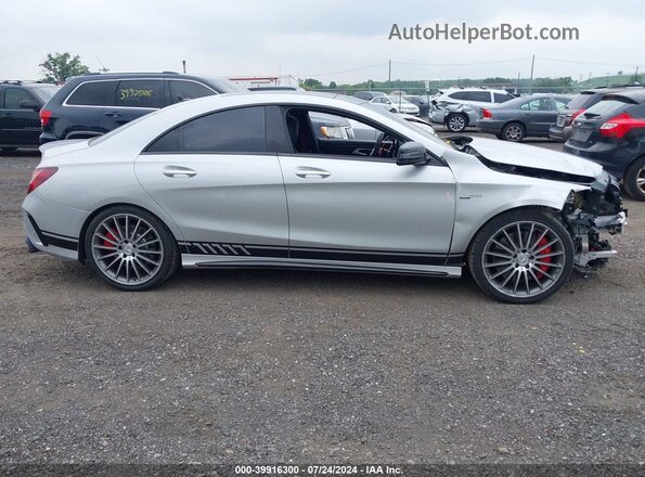 WDDSJ5CB2JN577753 2018 MERCEDES-BENZ AMG CLA 45 Silver Սալոնի հետևի տեսք