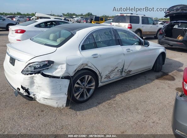 WDDWF4JB2JR312629 2018 MERCEDES-BENZ C White უკანა მარჯვენა