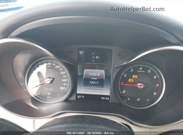 WDDWF4JB2JR312629 2018 MERCEDES-BENZ C White უკანა სავარძლების ხედი