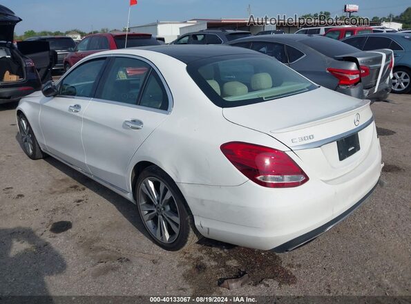 WDDWF4JB2JR312629 2018 MERCEDES-BENZ C White უკანა მარცხენა