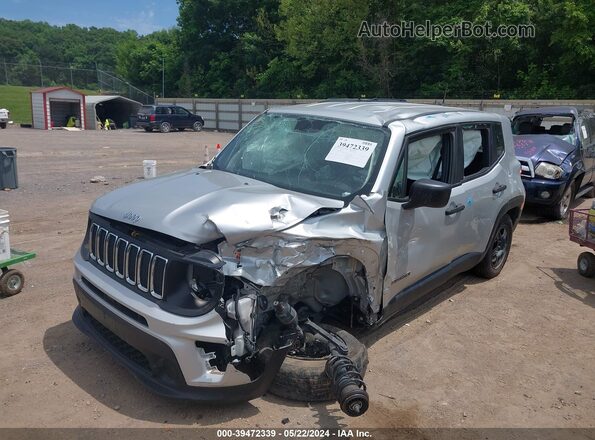 ZACNJAAB5KPK61367 2019 JEEP RENEGADE Серый Передняя левая четверть