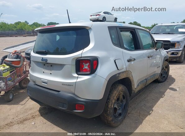 ZACNJAAB5KPK61367 2019 JEEP RENEGADE Серый Задняя правая четверть